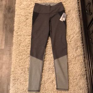 Splendid grey color block leggings xs/s. NWT